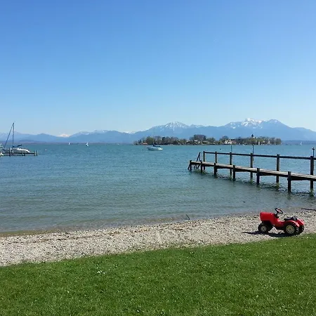 Studio im Blockhaus am Chiemsee Bernau am Chiemsee Exterior foto